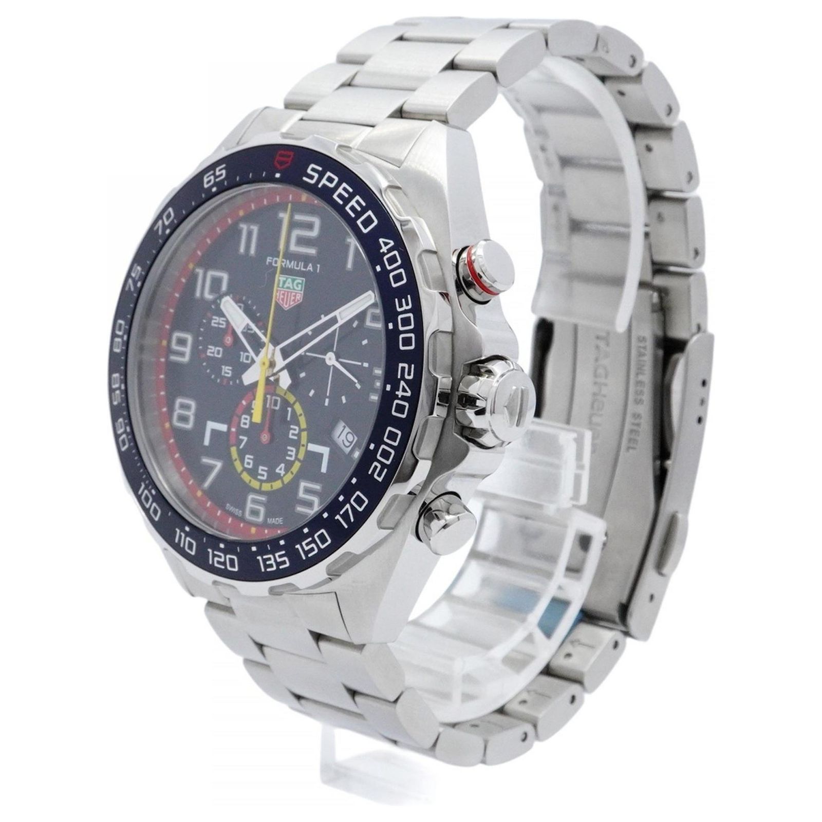 F1 Blue Tag Rf4 Tag Heuer Formula 1 Navy blue Steel ref.2464616 - Joli Closet