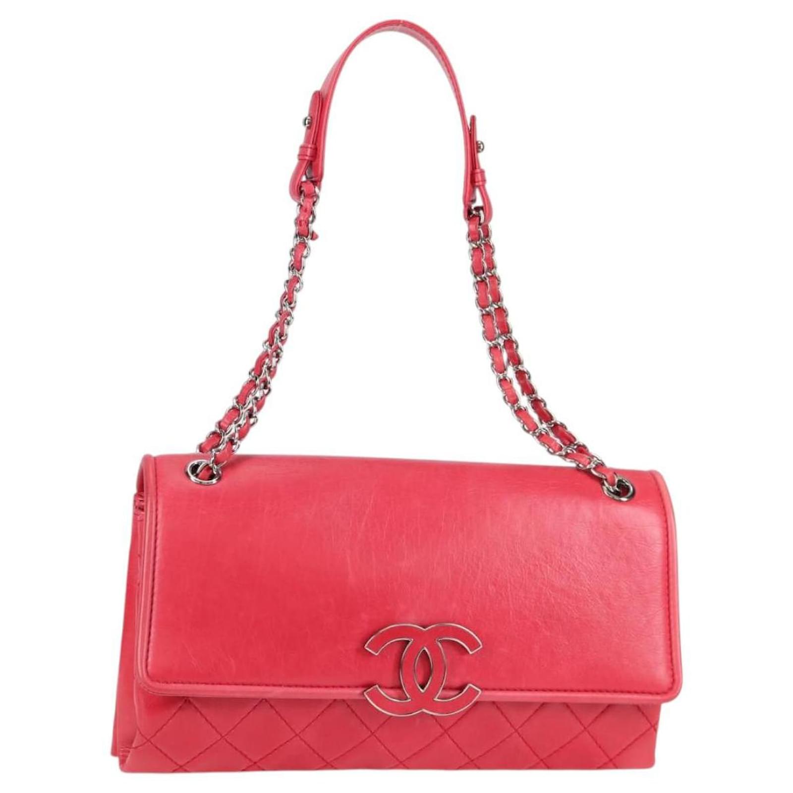 Chanel Tasche Rosa Silber CHANEL Umhängetasche 'KLASSISCHE KLEINE