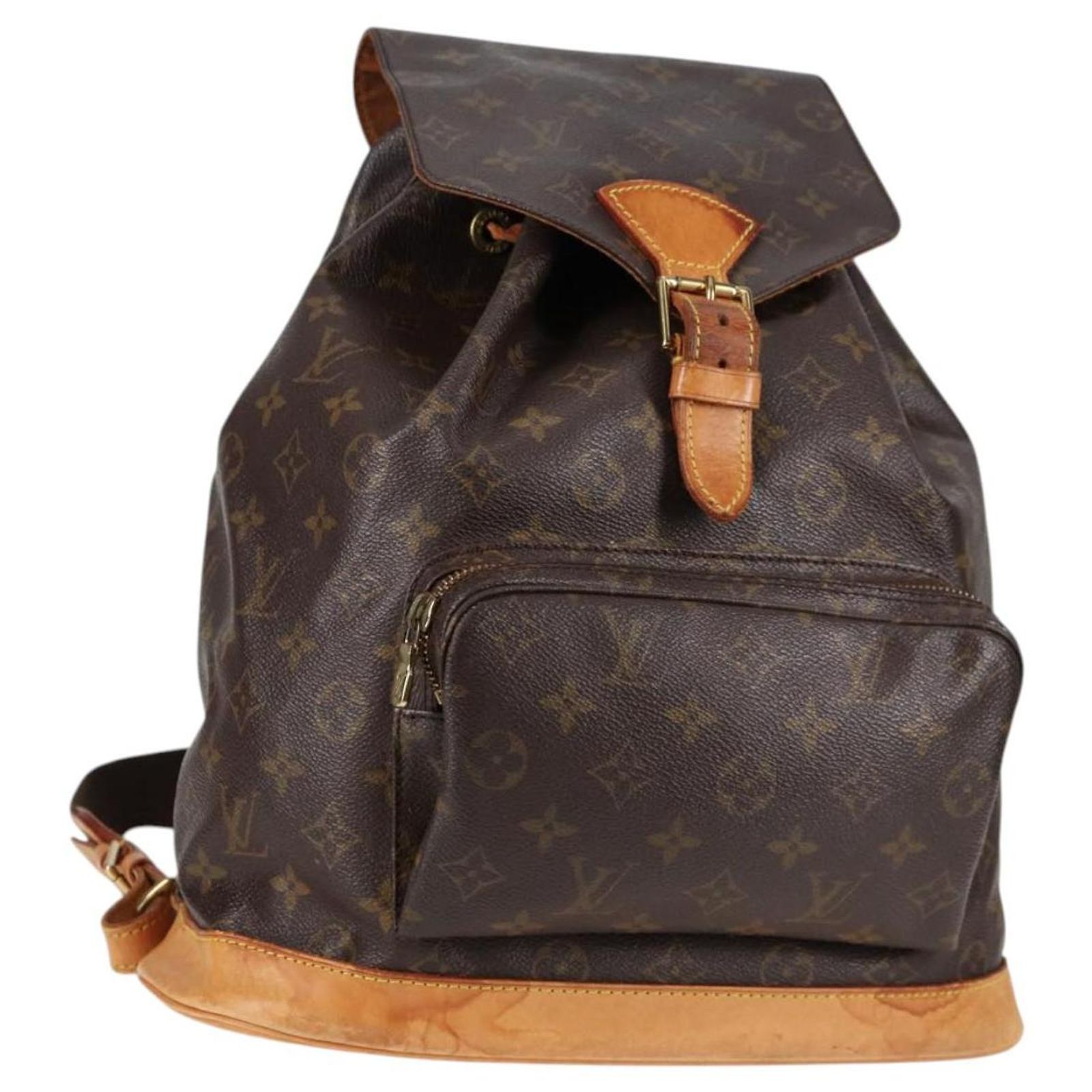 LOUIS VUITTON Monogram Montsouris GM Backpack M51135 LV Auth  display picture 1