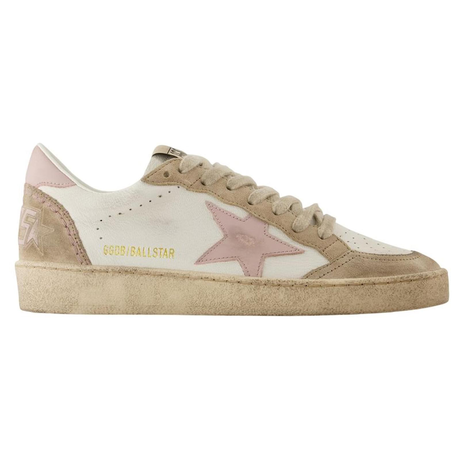 Ballstar Sneakers Golden Goose Deluxe Brand Leather White