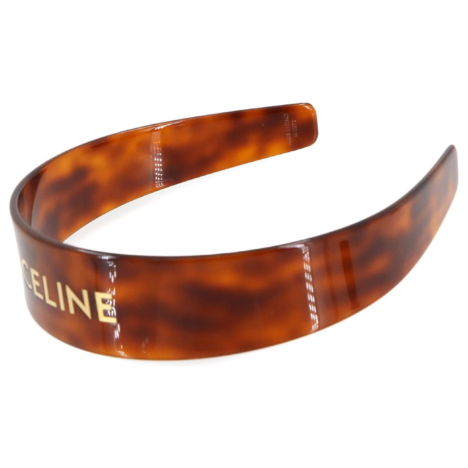 Céline Celine Tortoiseshell Headband Plastic ref.JC2470708 (Sold