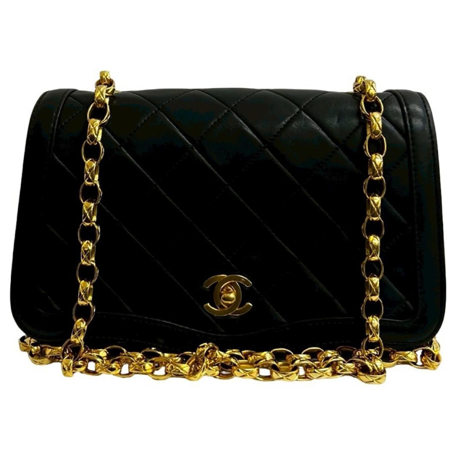Sac Matelass Noir Style Chanel