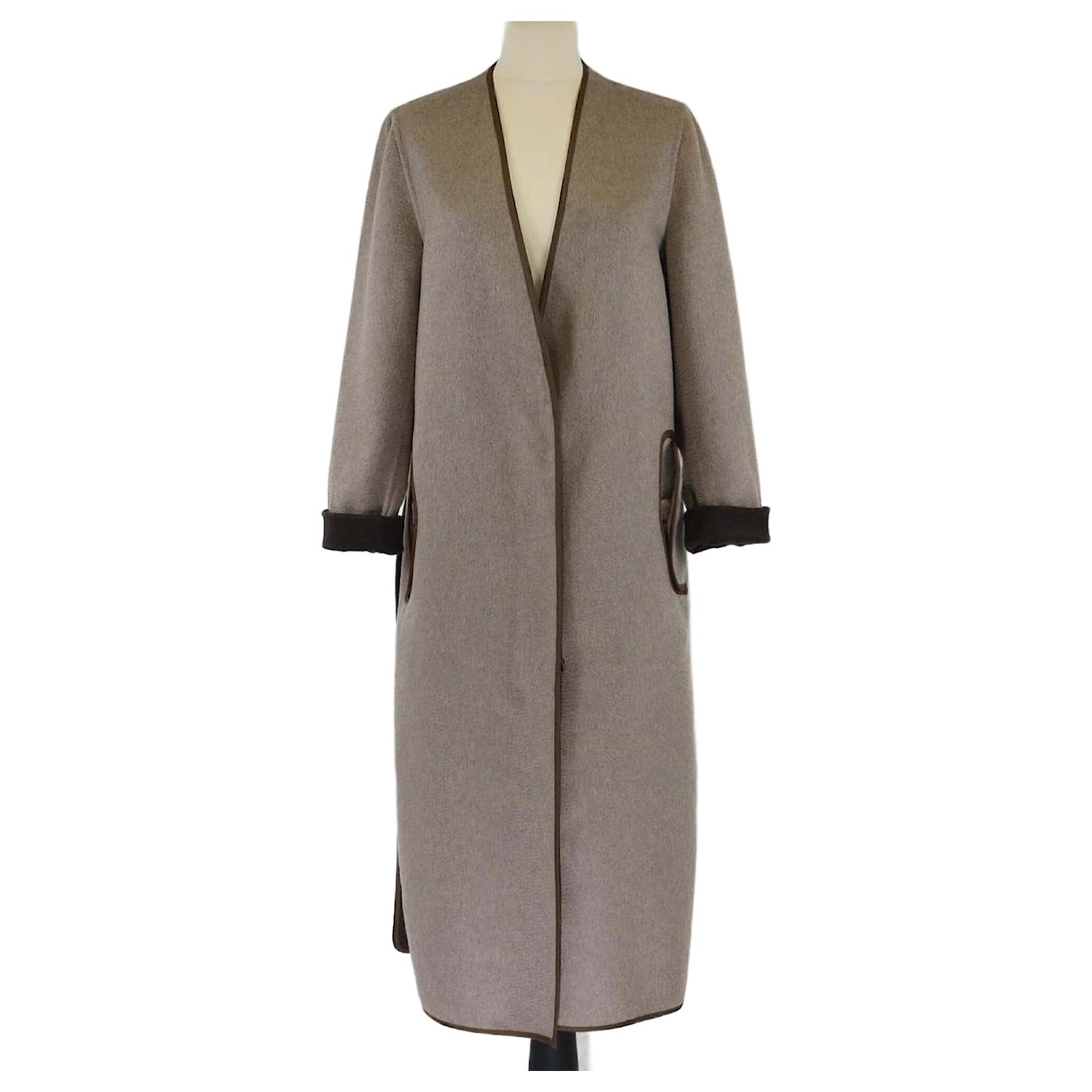 Maison Martin Margiela Maison Margiela Brown/Grey Cashmere Open