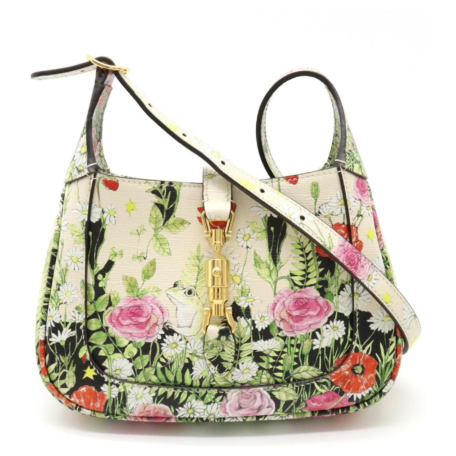 Gucci Leather Jackie 1961 2way Handbag 637091 Japan Limited