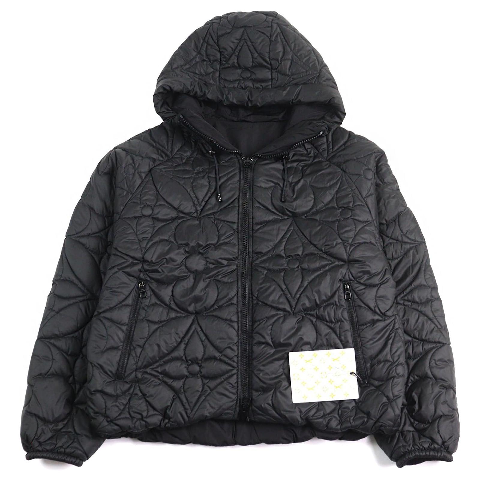 Chaqueta Louis Vuitton de poliéster Negro Joli Closet