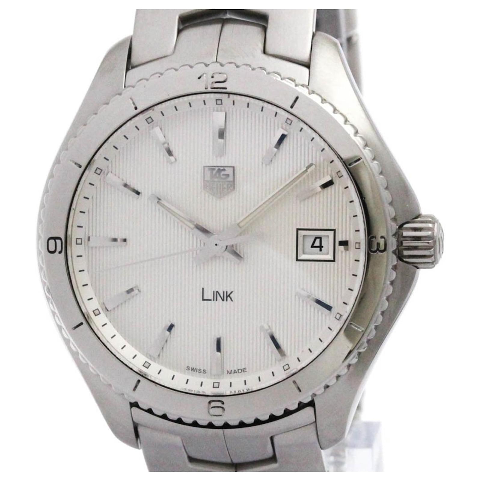 Reloj para hombre TAG HEUER Link de acero inoxidable de cuarzo
