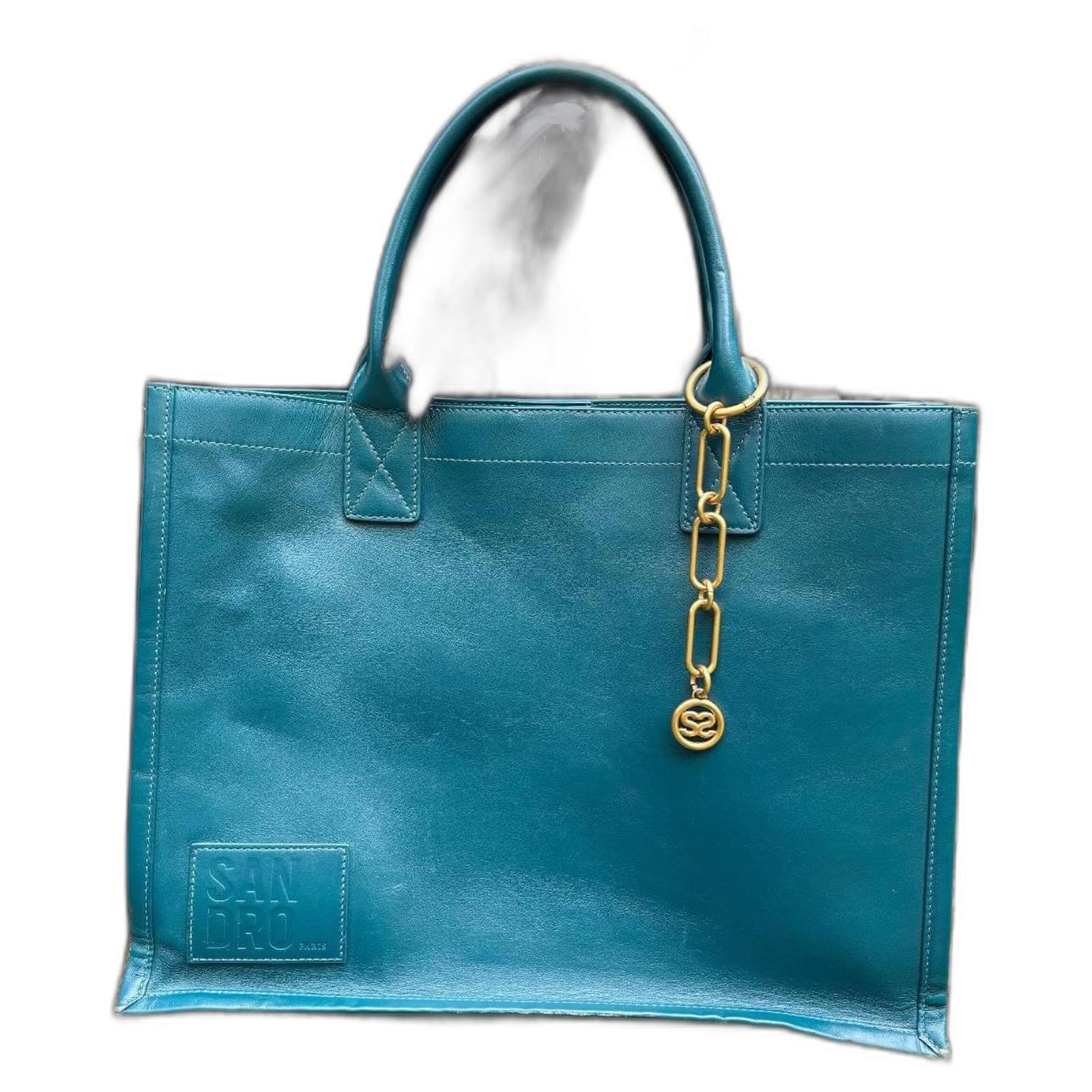Tote Bag Sandro Taschen Damen SANDRO Taschen Handtasche Blau Damen