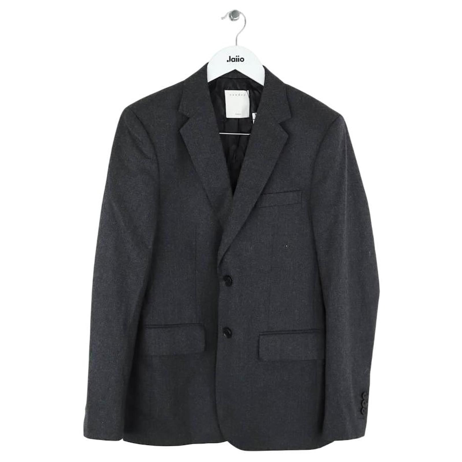 Jaiio Manteau Femme Sandro Veste En Velours Très Bon État