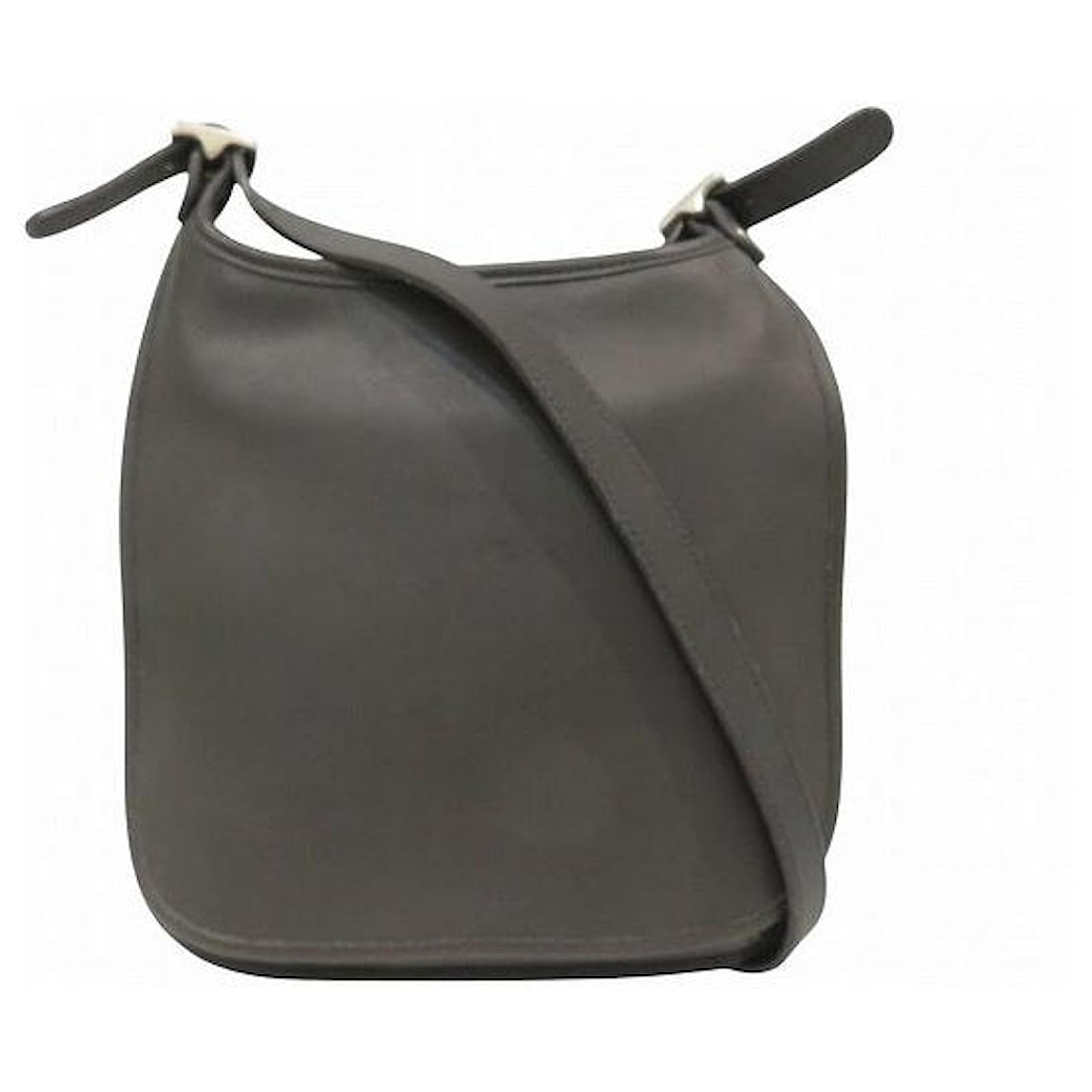 Coach Old Coach Leather Shoulder Bag Black ref.2483176