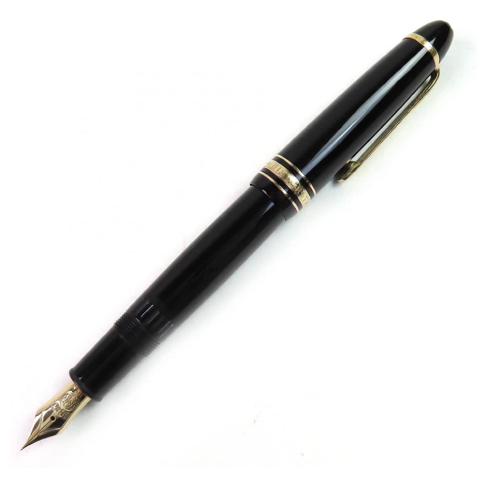 Montblanc Meisterstück 14K Fountain Pen Black Metal ref.2483560