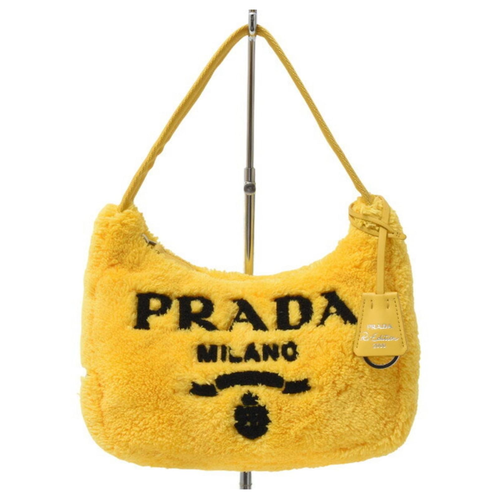 Prada Terry Prada Fuzzy Bag Prada Women's Terry Mini Re-Edition