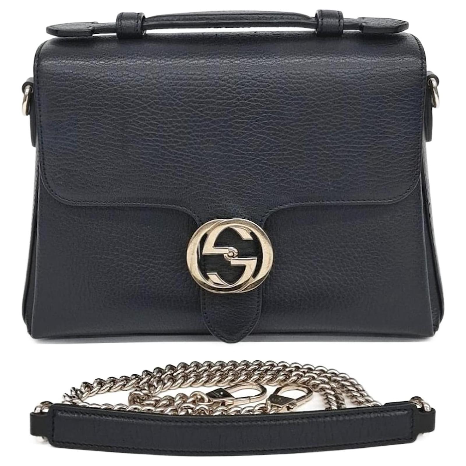Gucci Interlocking Top Handle Tote and Shoulder Bag (510302