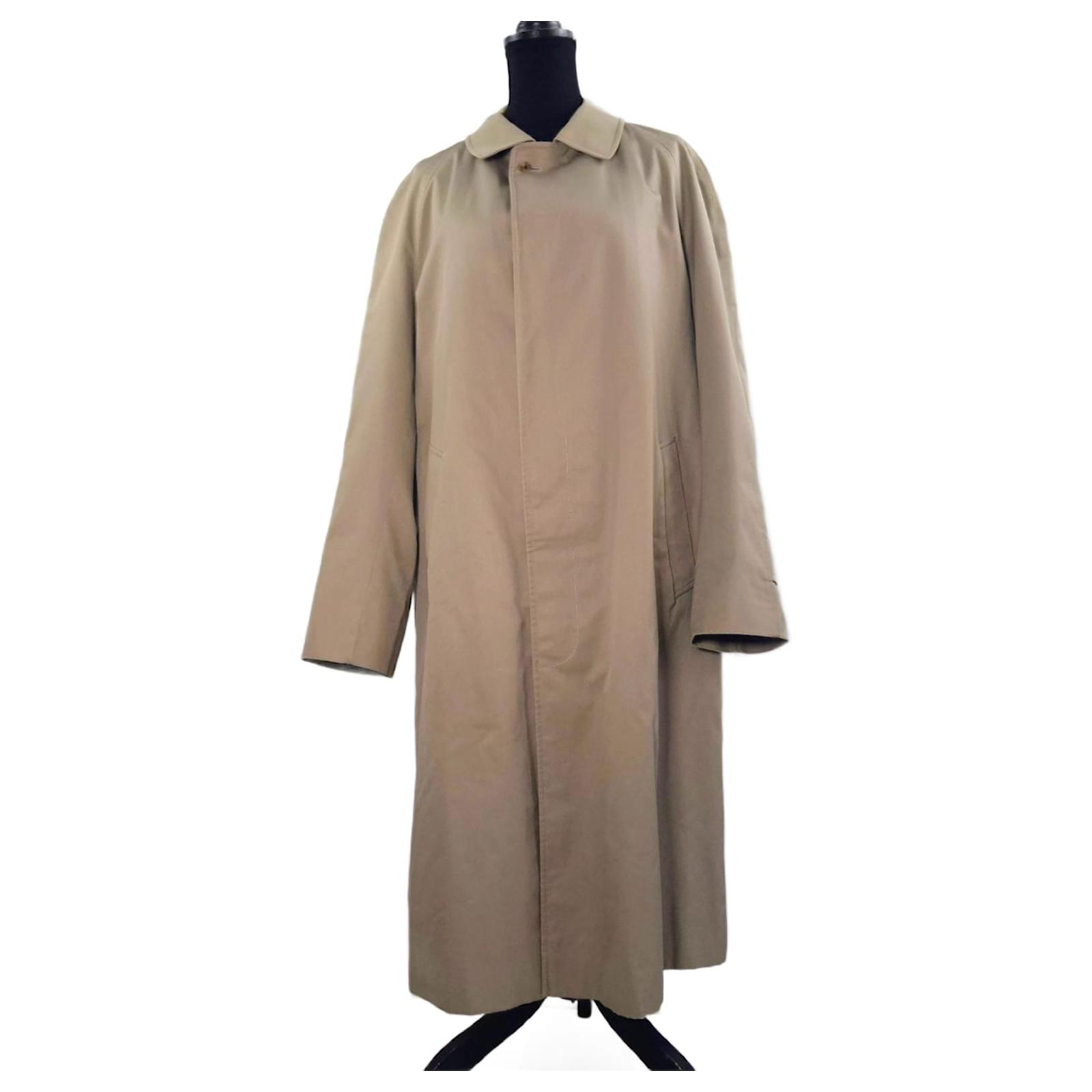 Trench vintage Aquascutum des années 90 Coton Beige