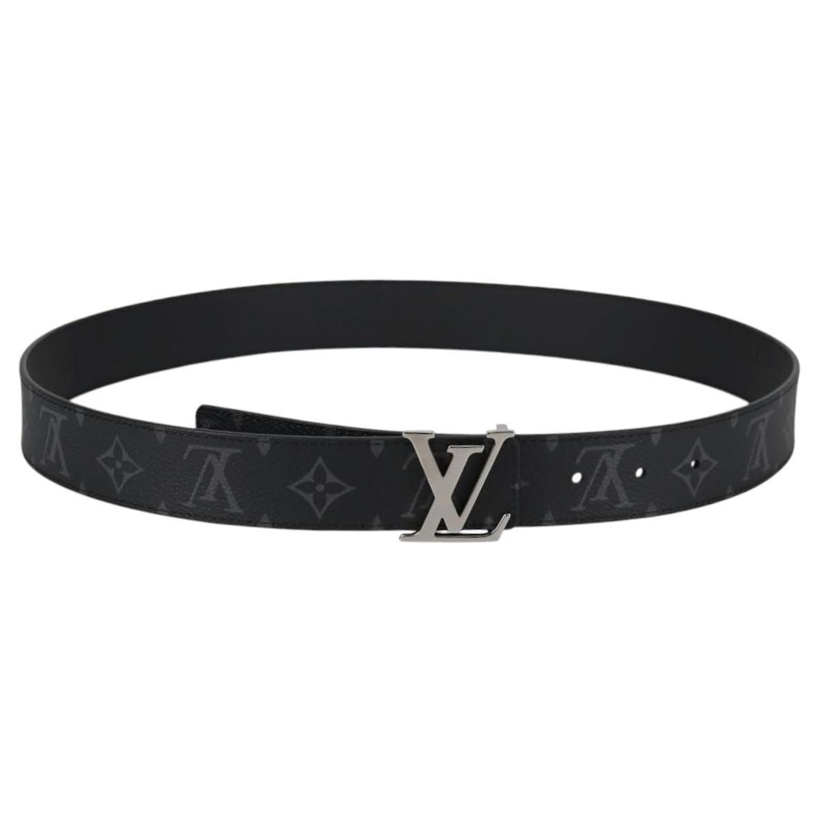 LOUIS VUITTON Eclipse 35 MM Ceinture LV Printed Initials 
