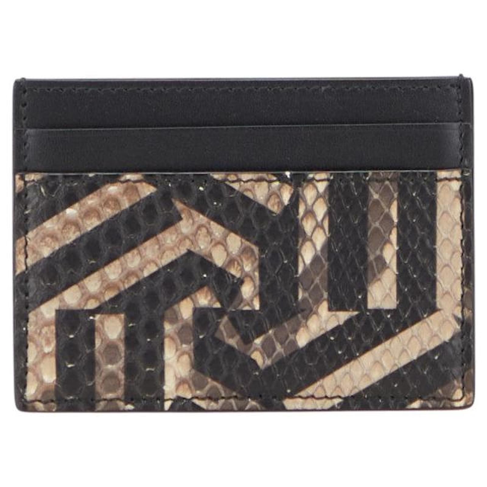 GUCCI GGカレイド ケース Gucci GG Kaleido PVC Leather Card Case Black ref.JC2489334 (Sold