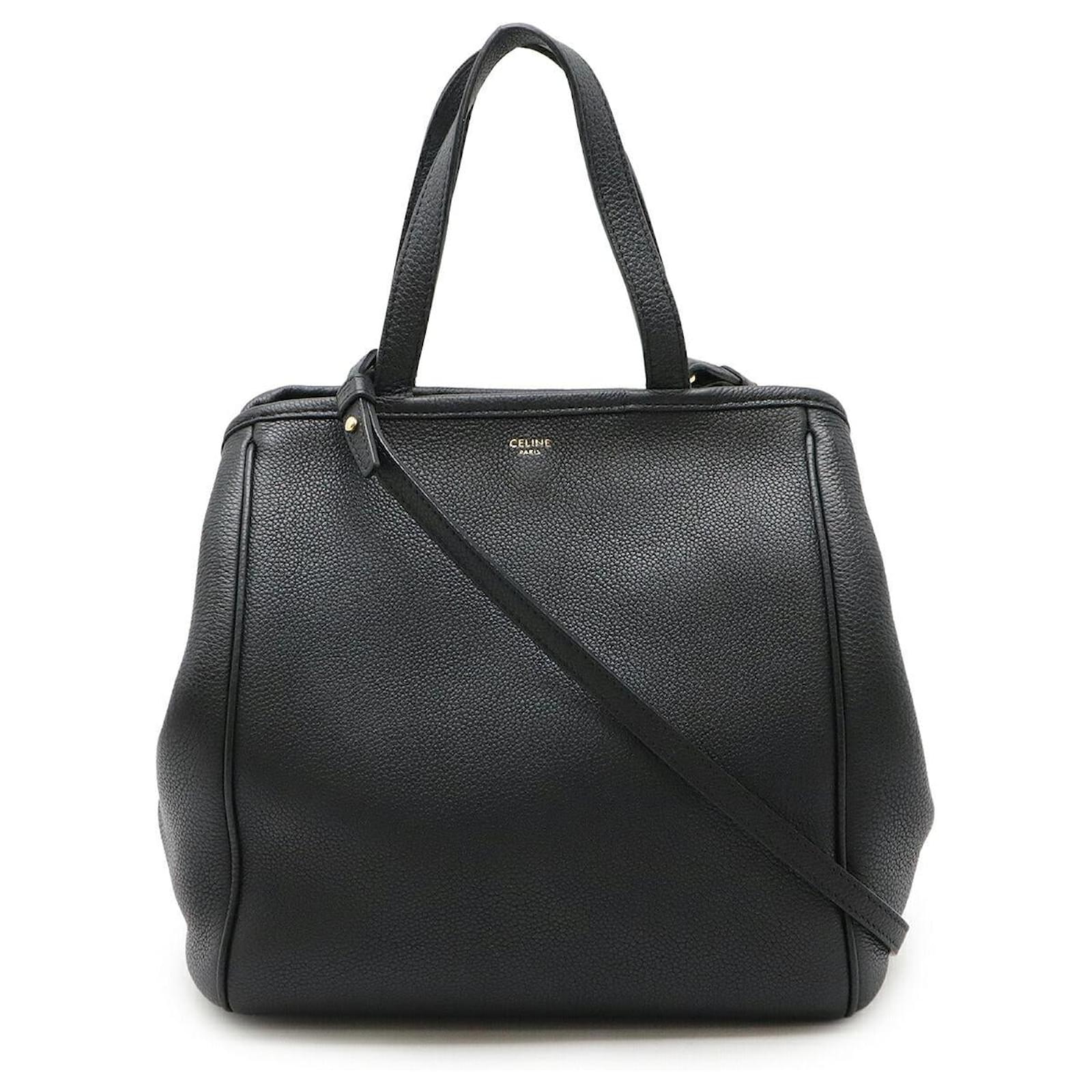 Céline Sac cabas pliable en cuir Celine petit modèle Veau façon