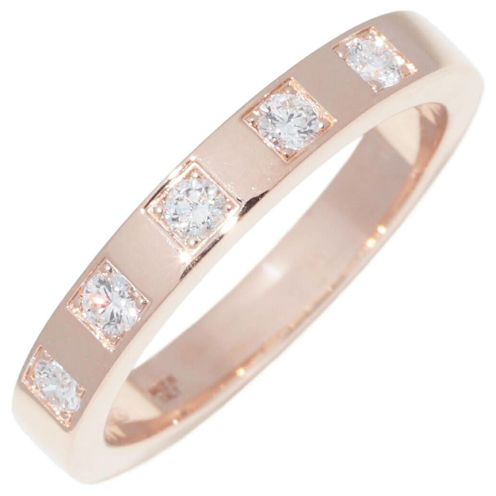 Bulgari Bague de mariage en diamant K18PG Bvlgari Métal Or rose