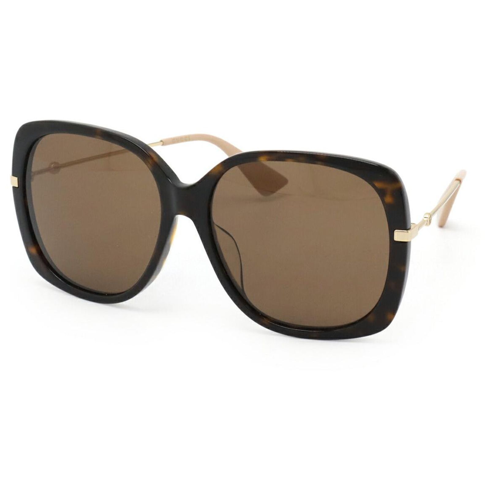 Gucci Interlocking Brown Plastic Eyewear GUCCI Interlocking G Glasses GG1302O Plastic Bordeaux Beige  main image 2