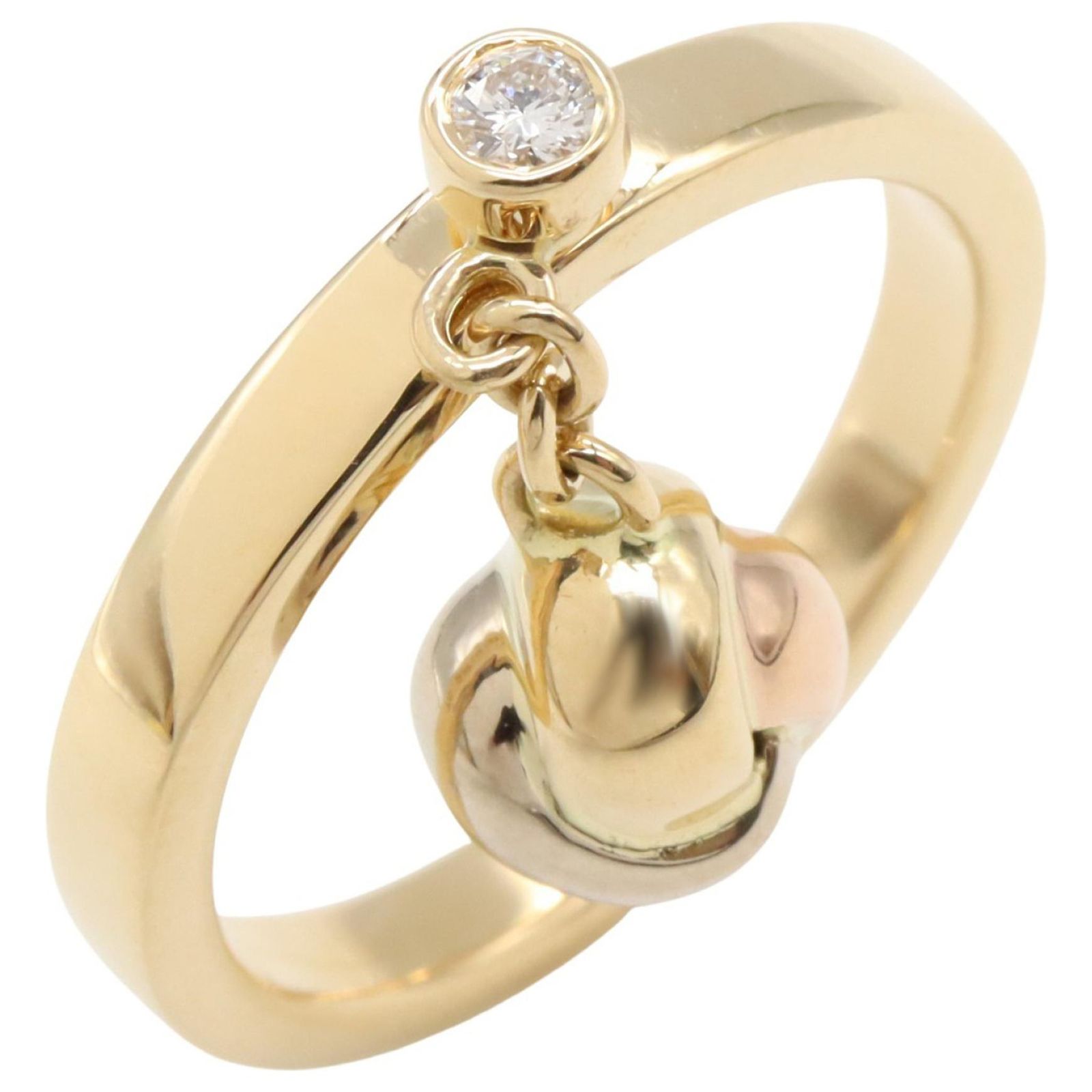Babo Rind Cartier Baby Trinity Ring Yellow gold ref.2496487 - Joli Closet
