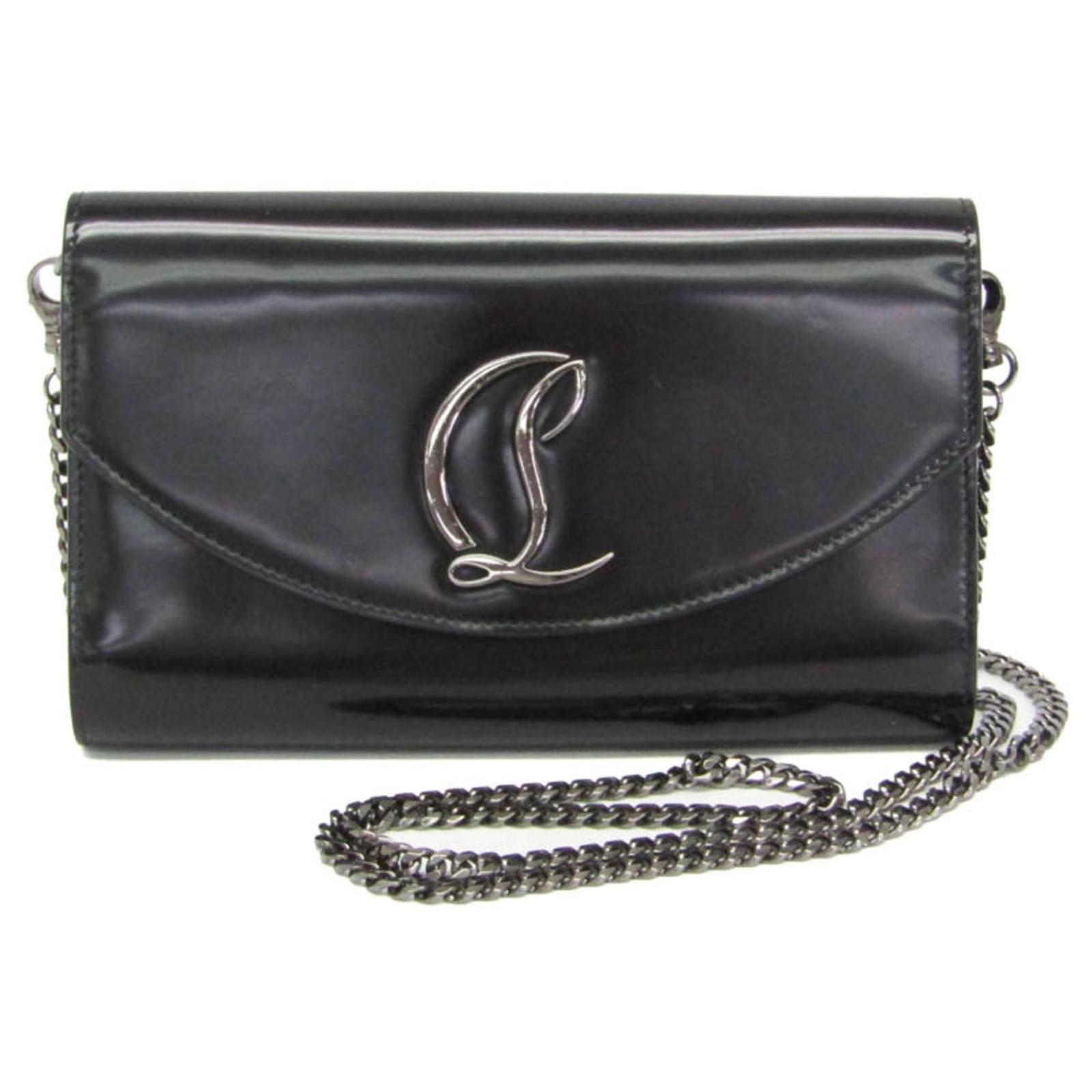 Portefeuille Loubi54 Christian Louboutin Cuir Noir
