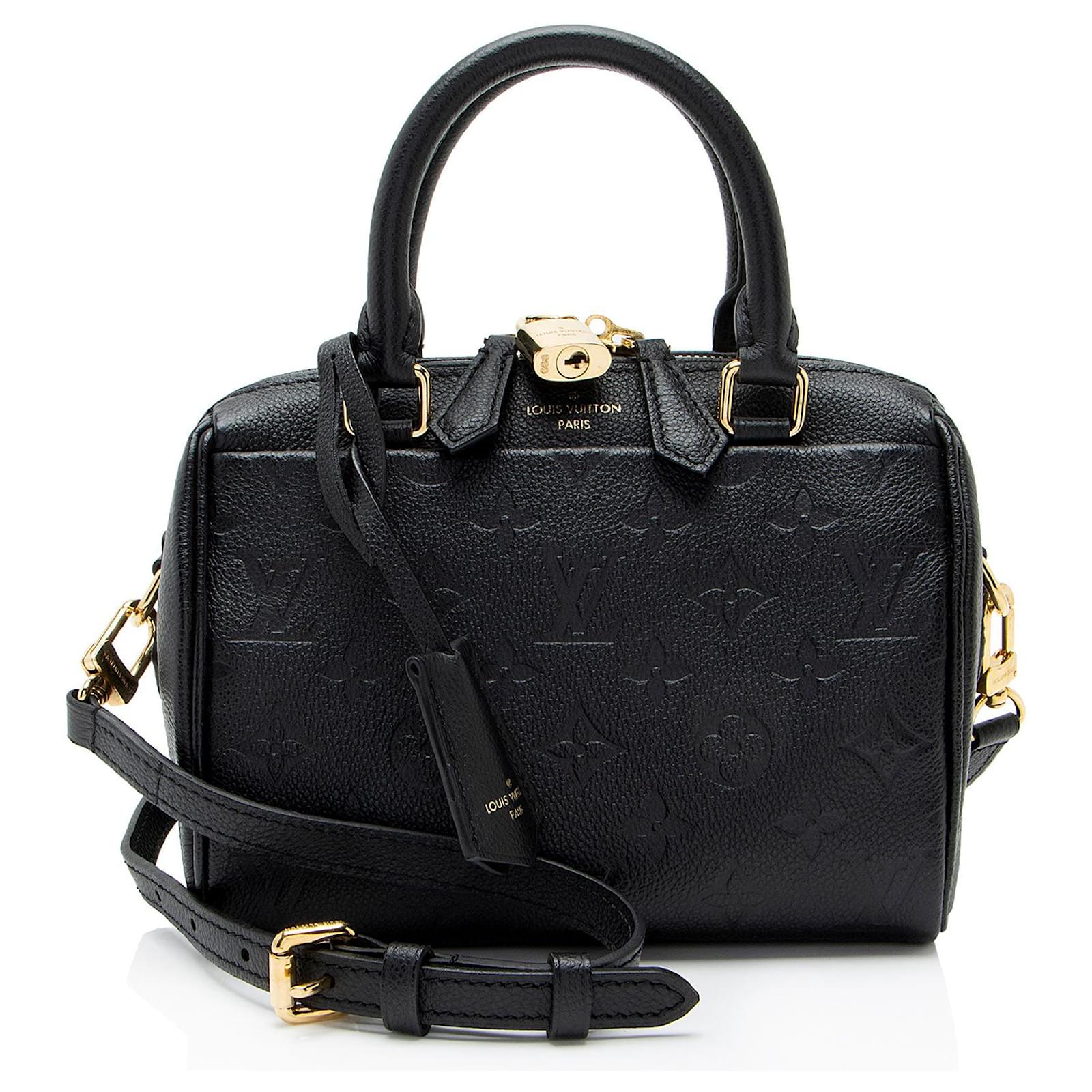 Louis Vuitton Monogram Empreinte Speedy Bandouliere 20 Satchel