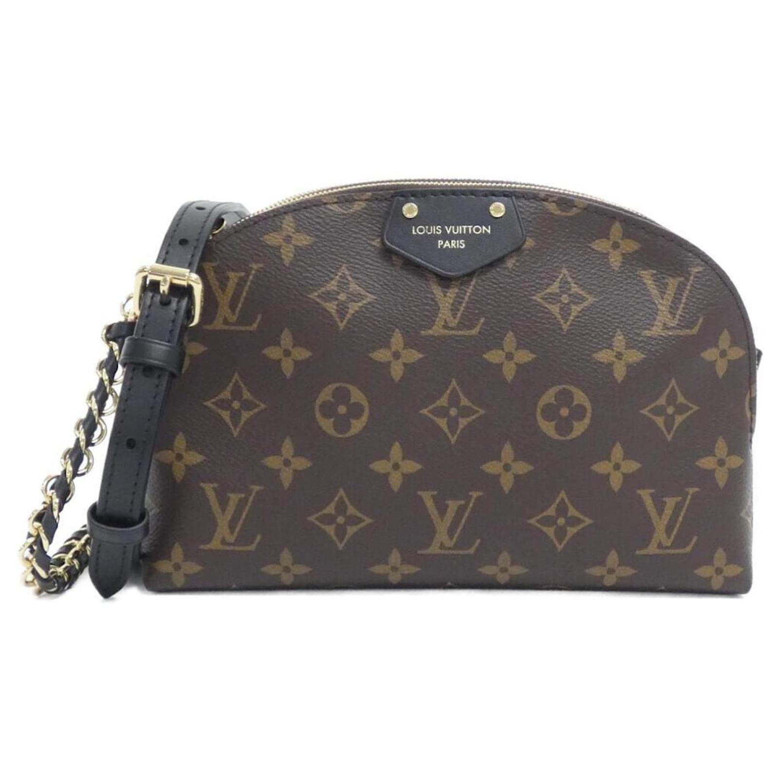 LOUIS VUITTON ショルダー Louis Vuitton Monogram Bee Alma Chain Shoulder Bag Brown Cloth ref