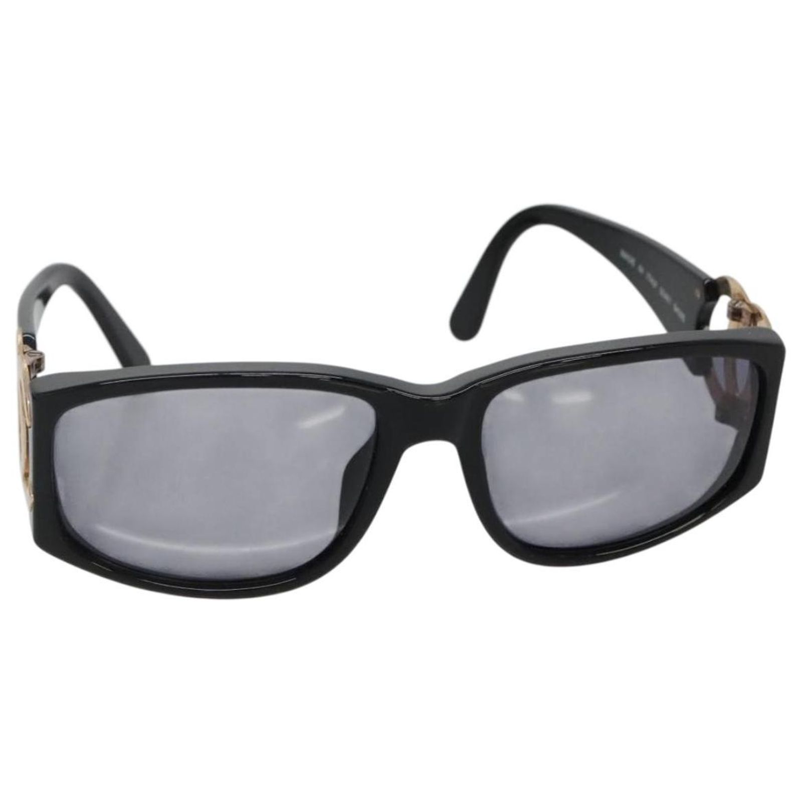 CHANEL Sunglasses plastic Black CC Auth ka2963 CHANEL Sunglasses plastic Black CC Auth BA9082 ref.2732198  main image 3
