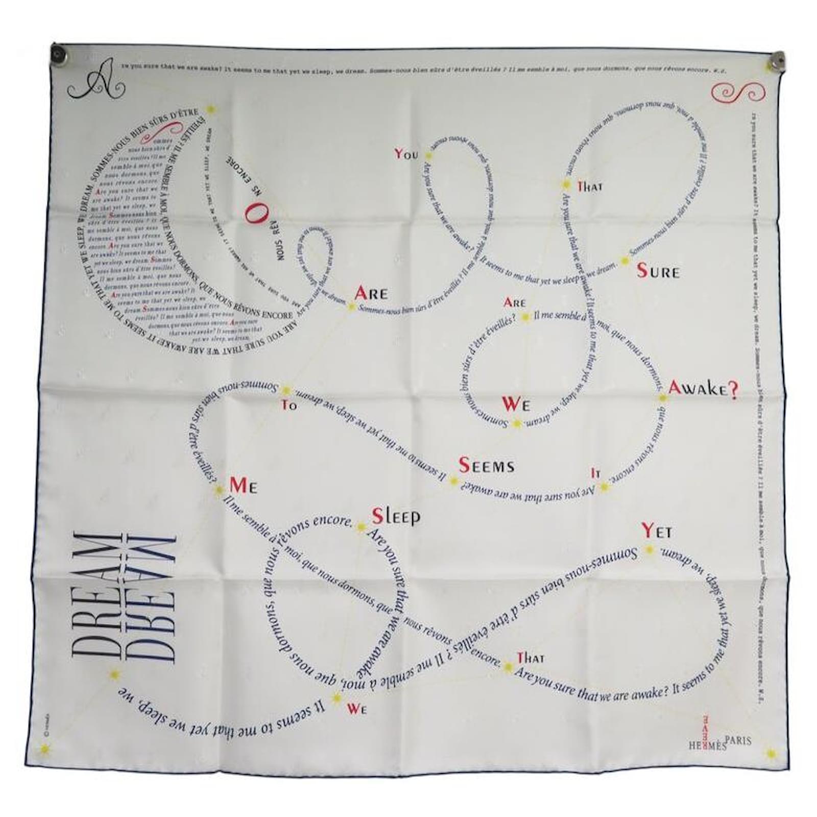 HERMES 25S SCARF 90 IN SILK 703684