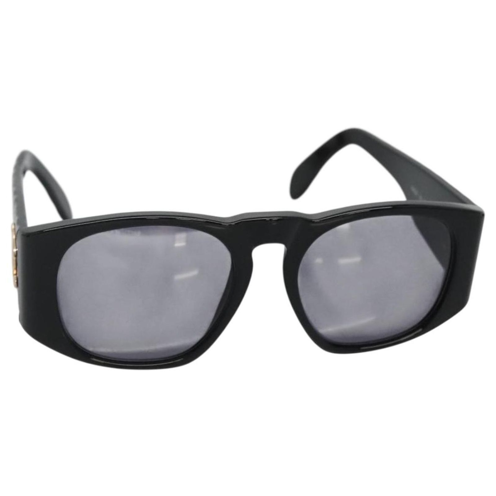 CHANEL Sunglasses plastic Black CC Auth yk19492 ref.2505288  display picture 1