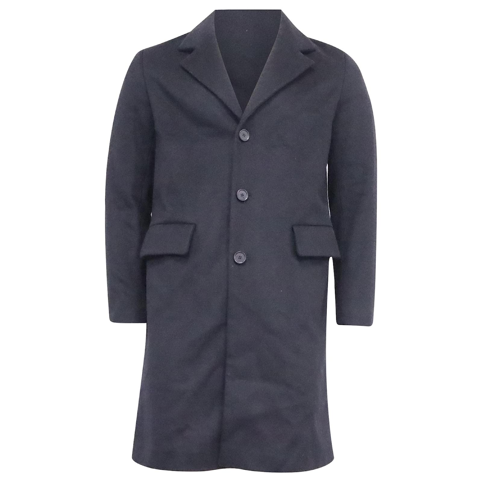 Sandro Paris Sandro Manteau Noir Manteau Sandro Paris En Laine Et