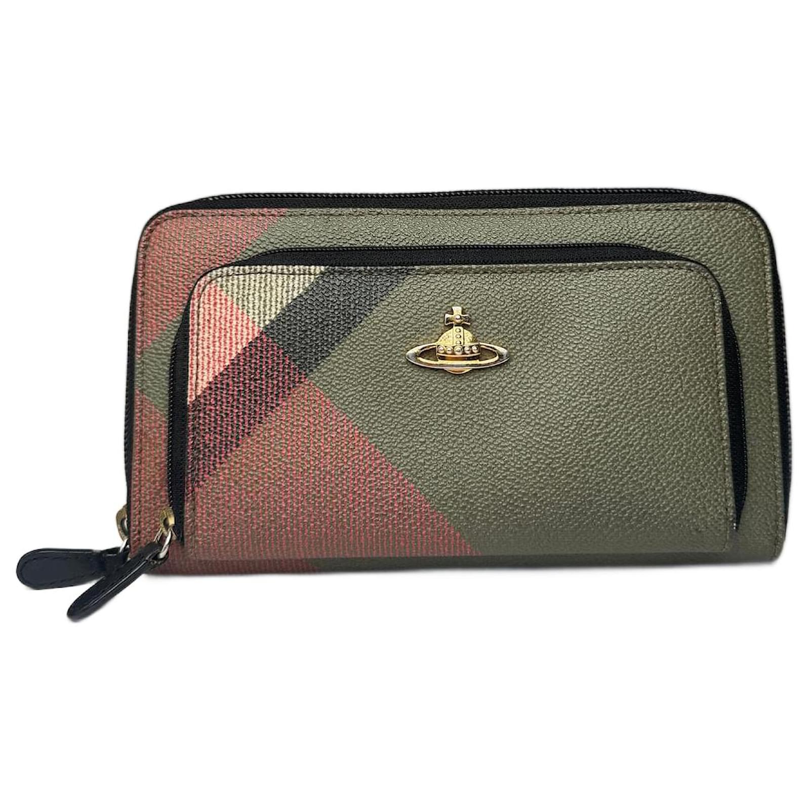 Burberry Portefeuille Zippé à Carreaux | Marron | DZ