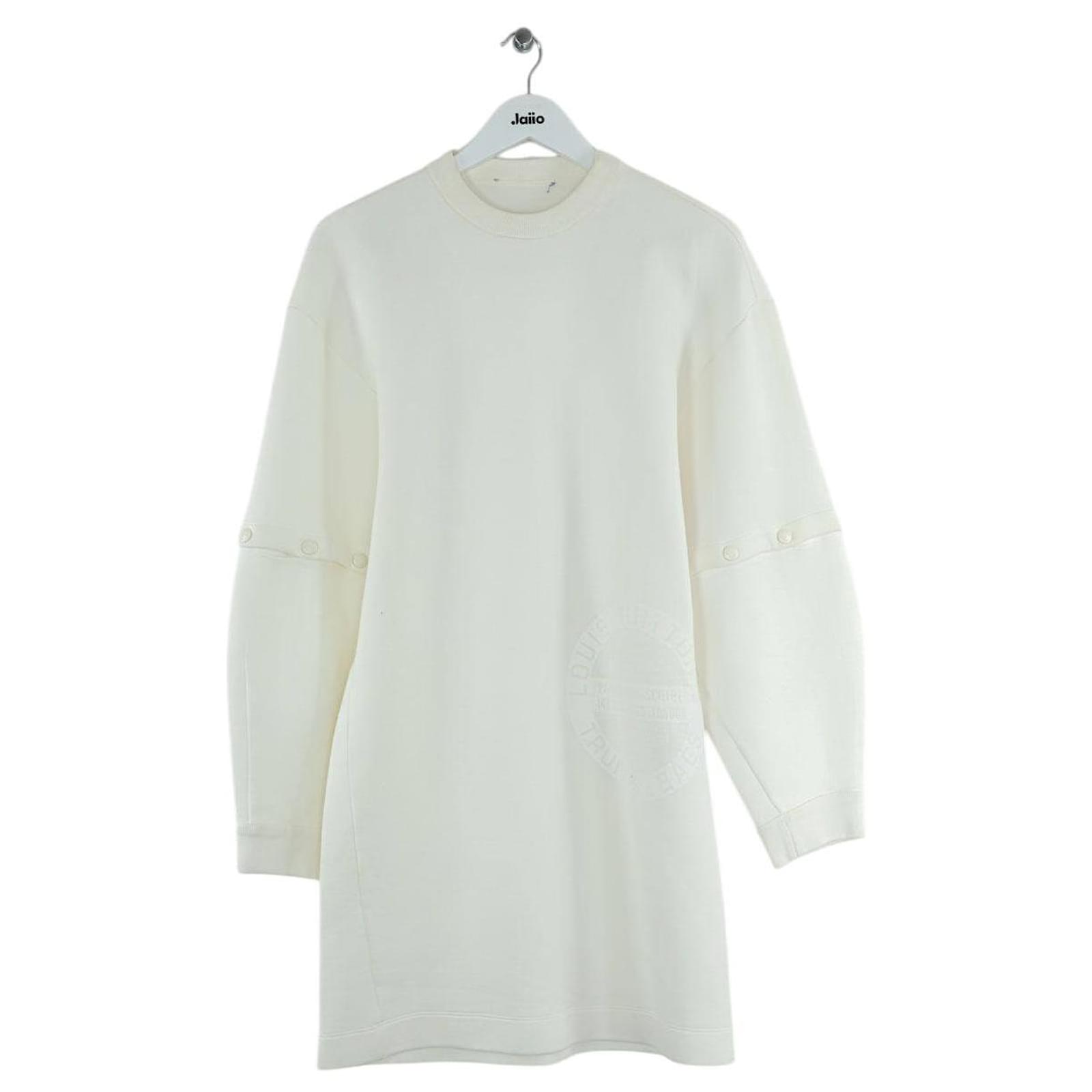 Louis Vuitton White cotton dress Joli Closet