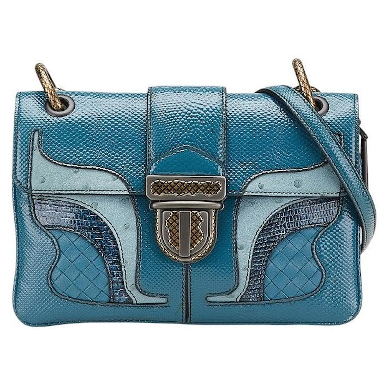 H*様 限定レア！BOTTEGA VENETA オーストリッチ イントレチャート Bottega Veneta Intrecciato 50th Anniversary Limited Leather Lizard