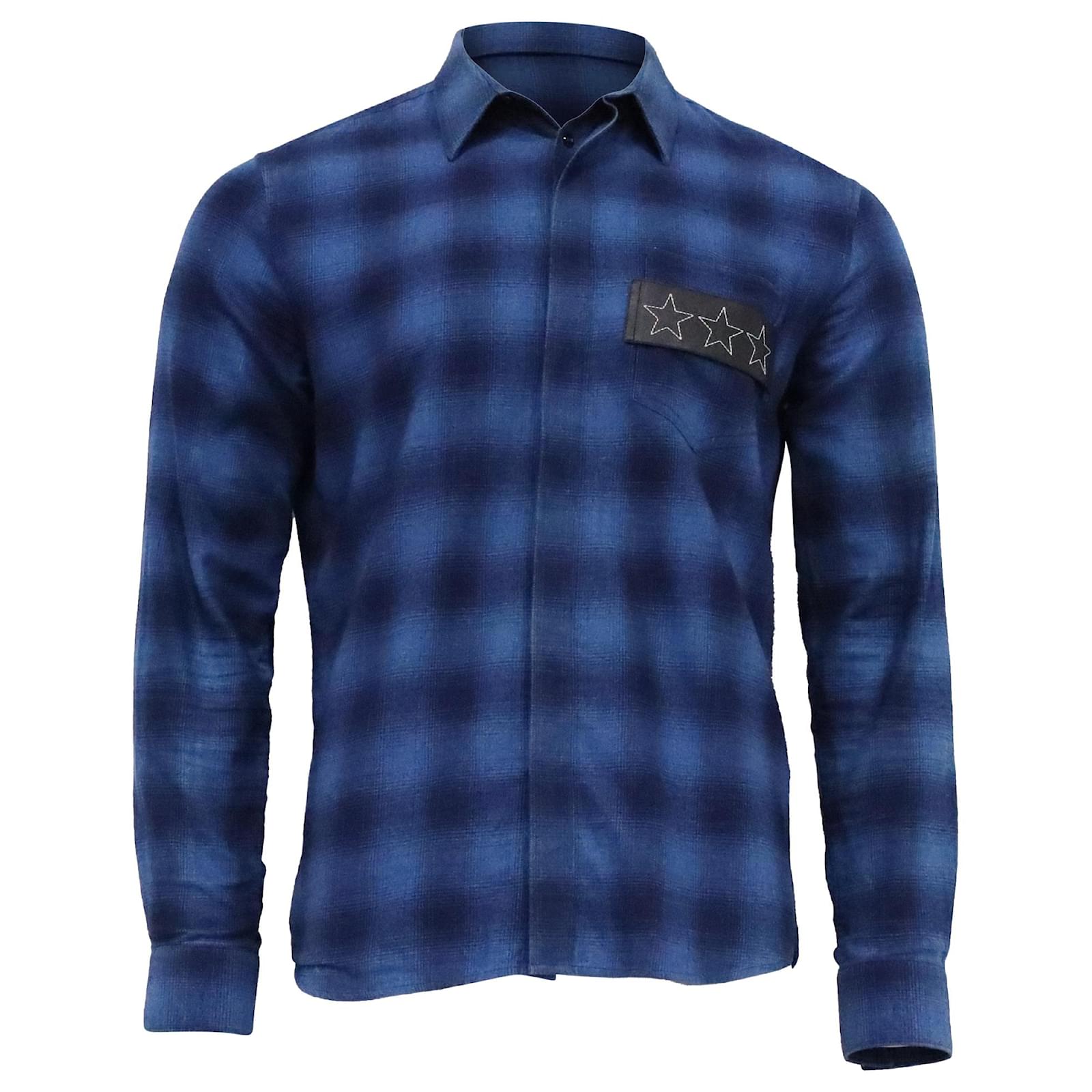 givenchy star dress shirt Givenchy, Star denim shirt For Sale at 1stDibs