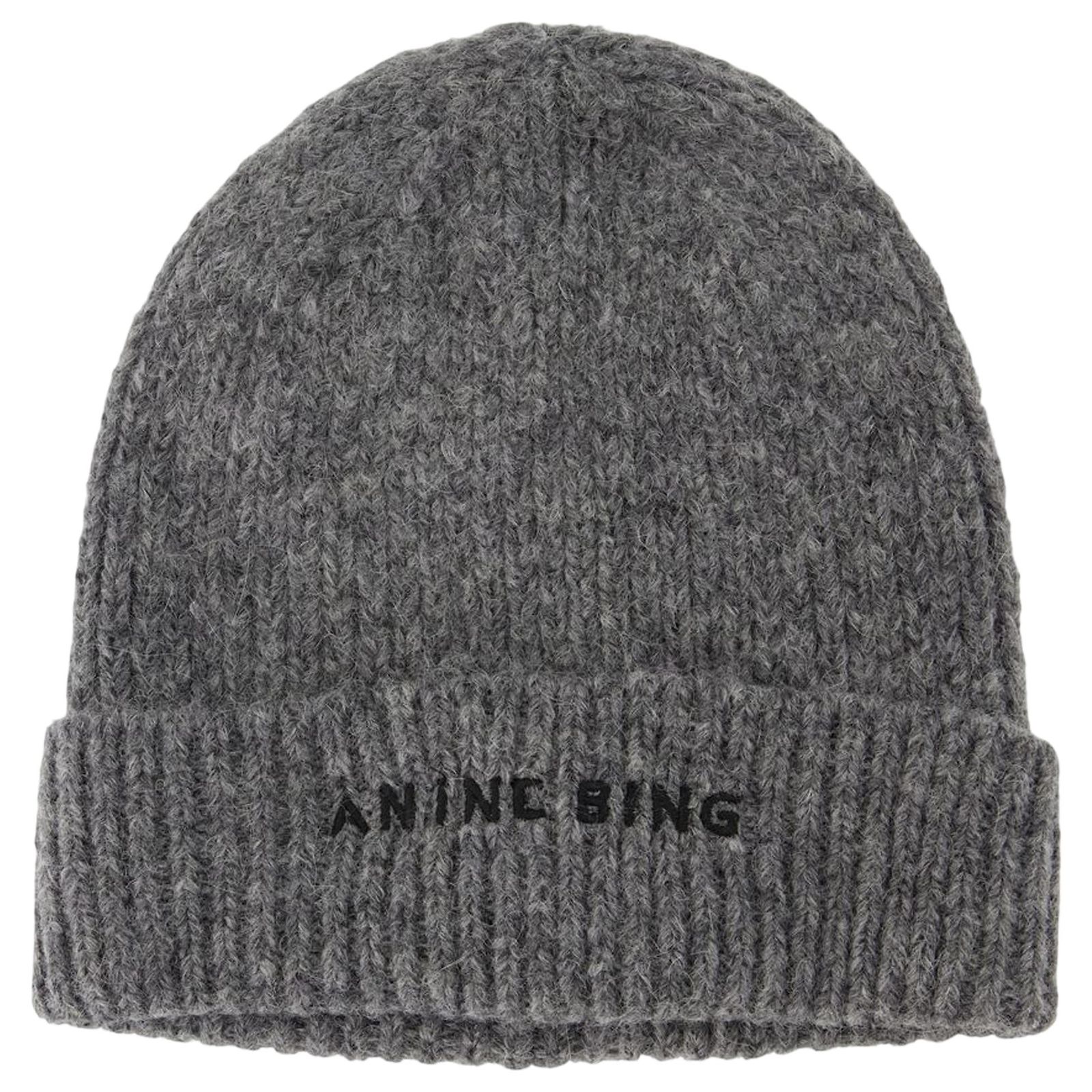 Elia Beanie - ANINE BING - Wool - Grey ref.2527498 - Joli Closet