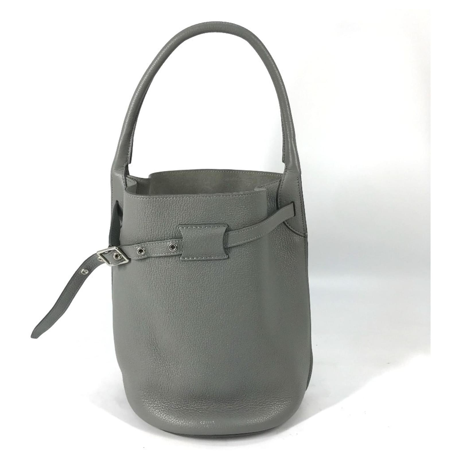 Céline Sac seau grand modèle Celine 187243 avec pochette Cuir