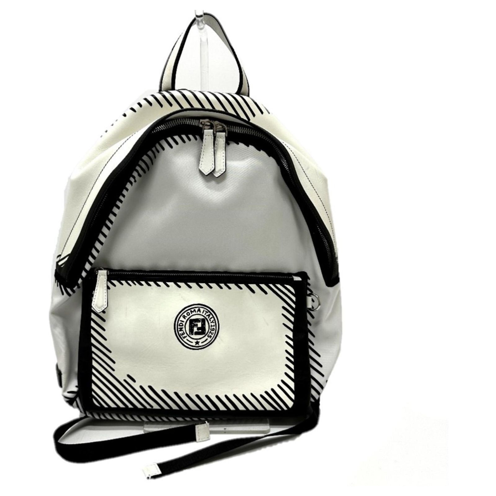 Fendi 7VZ042 Joshua Vides California Sky Backpack White  display picture 2