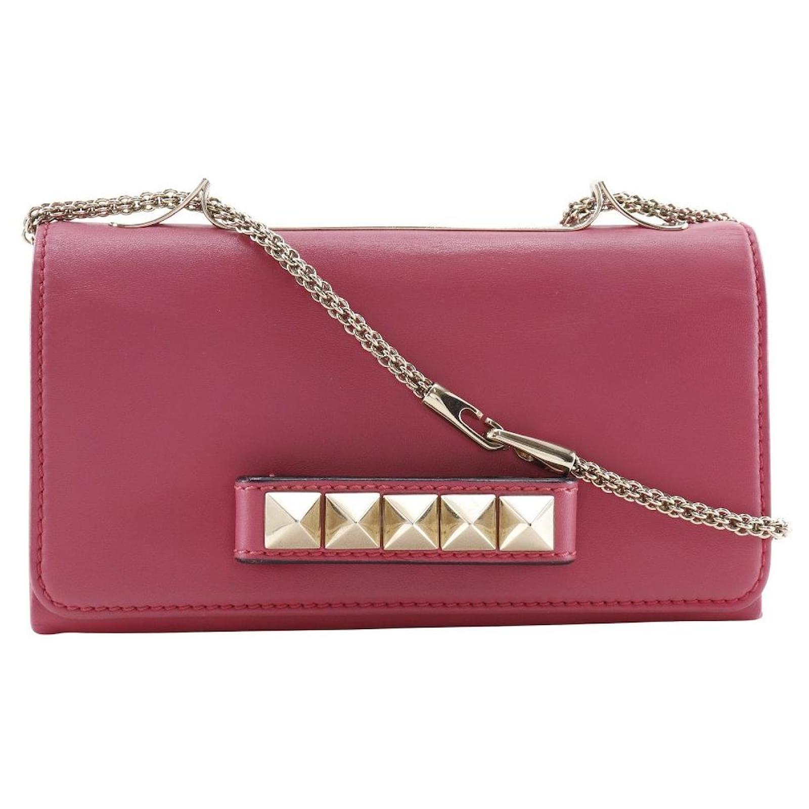 Valentino Garavani Va Va Voom Shoulder Bag Embellished Feathers