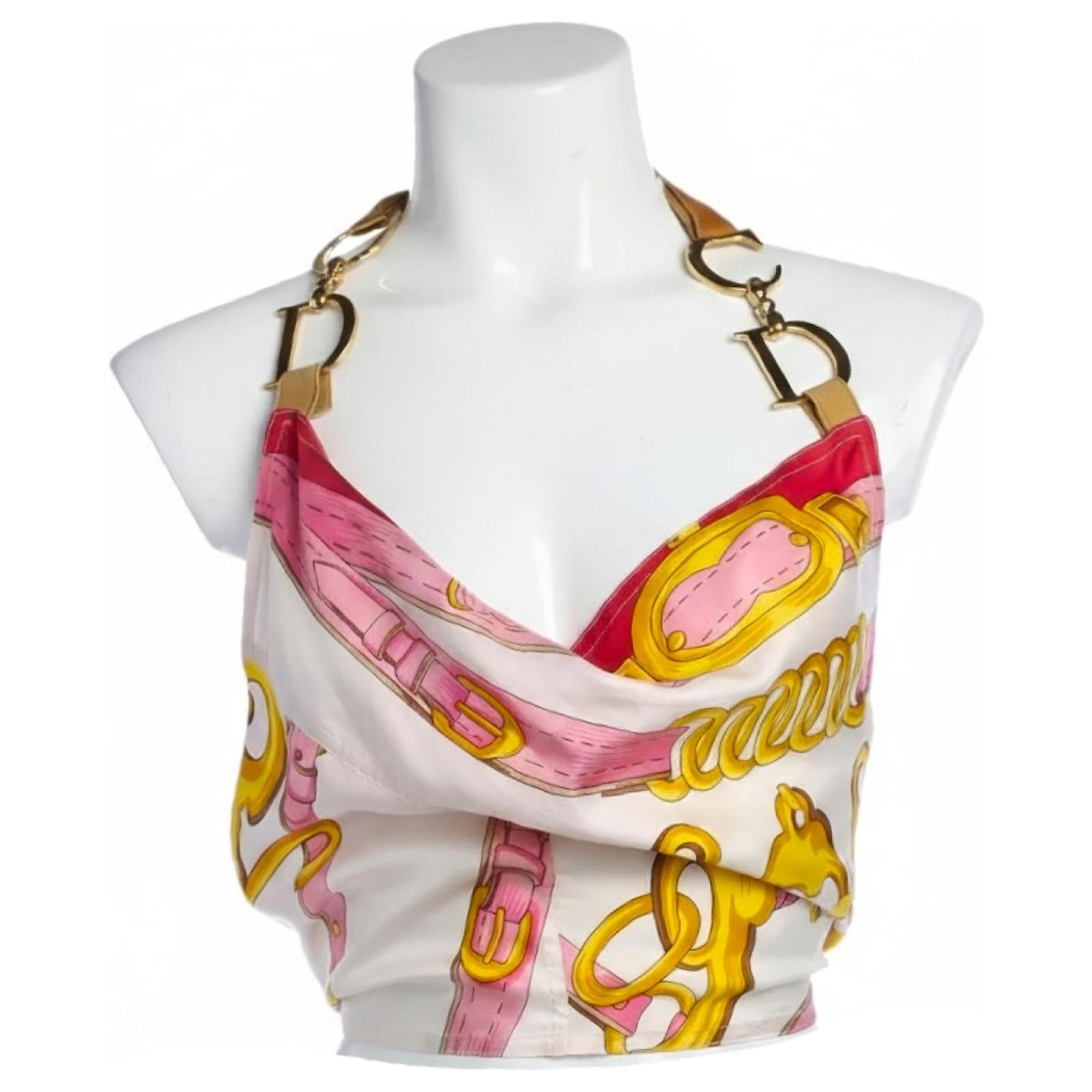 Christian Dior Tops Pink Silk ref.JC2535384 (Sold) - Joli Closet