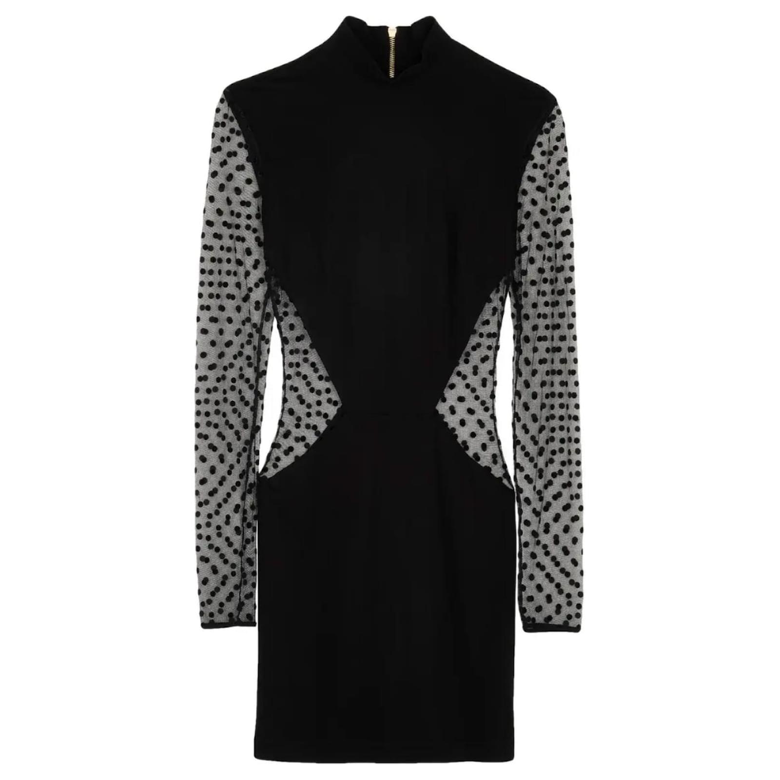 alice mccall black mini dress Balmain black dress 2017  Les Merveilles De Babellou