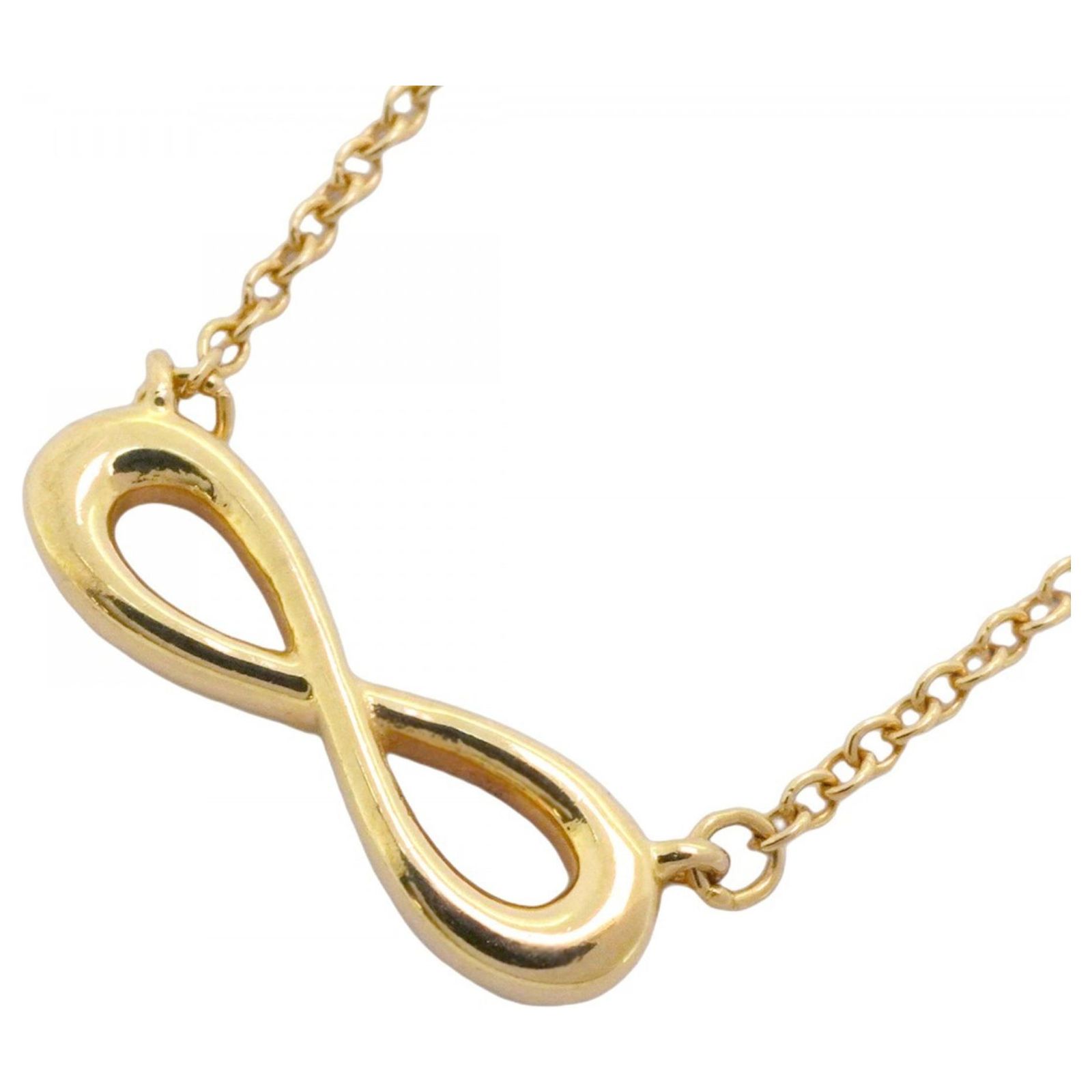 Tiffany & Co Tiffany Infinity Necklace in 18K Yellow Gold ref 
