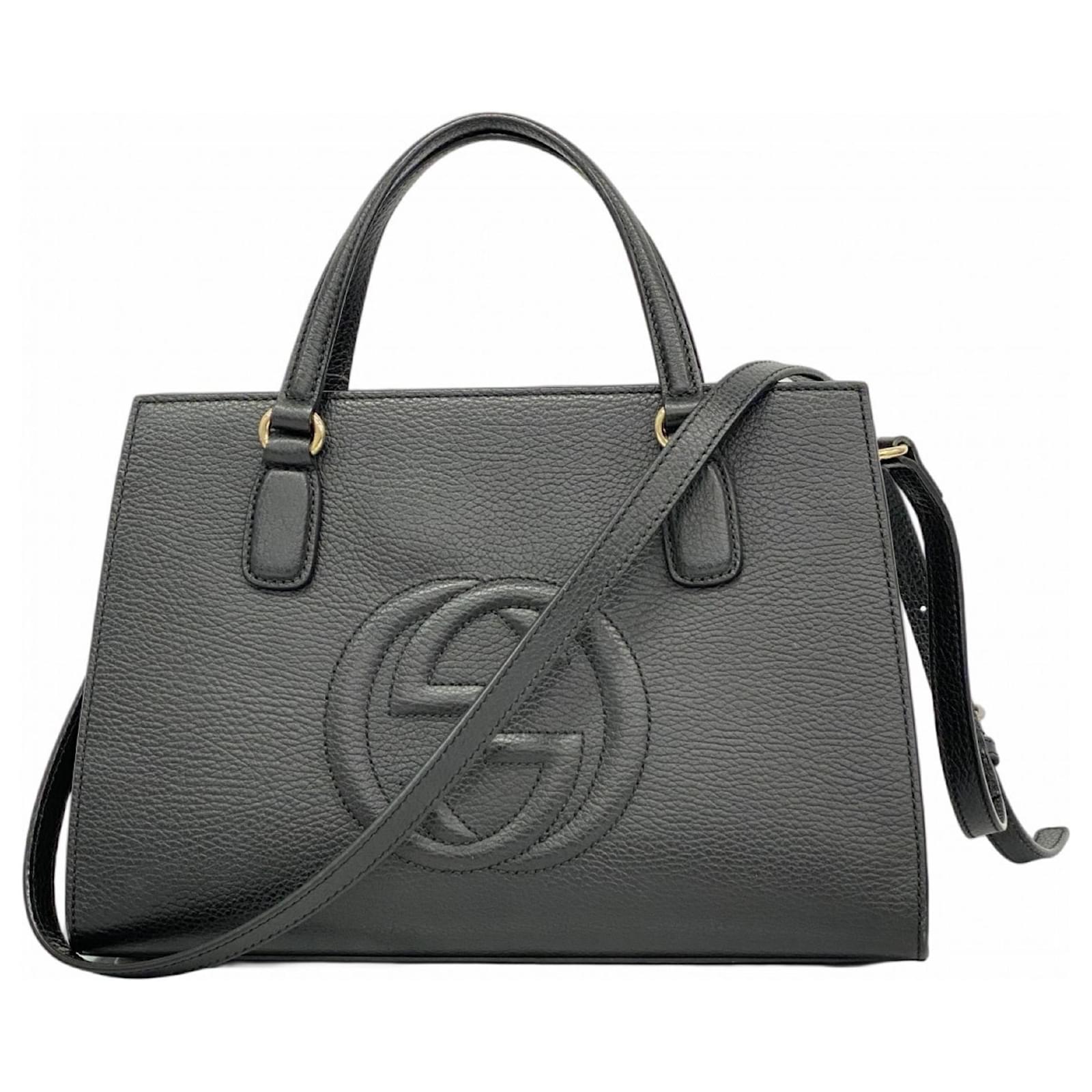 Gucci Interlocking Borsa Tracolla Gucci Nera Borsa Gucci