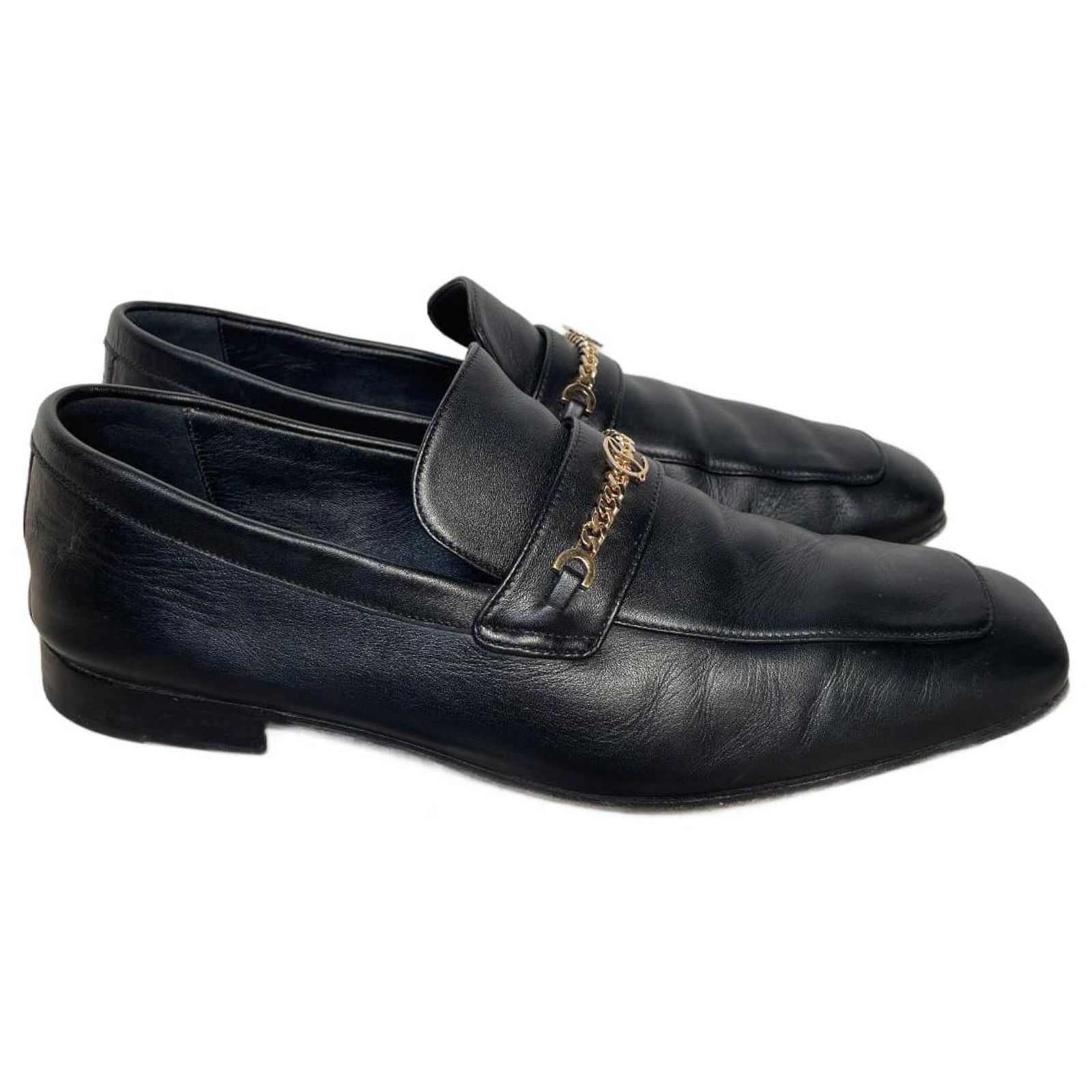 Christian Louboutin MJ Moc leather loafers Black ref.2542460  display picture 2