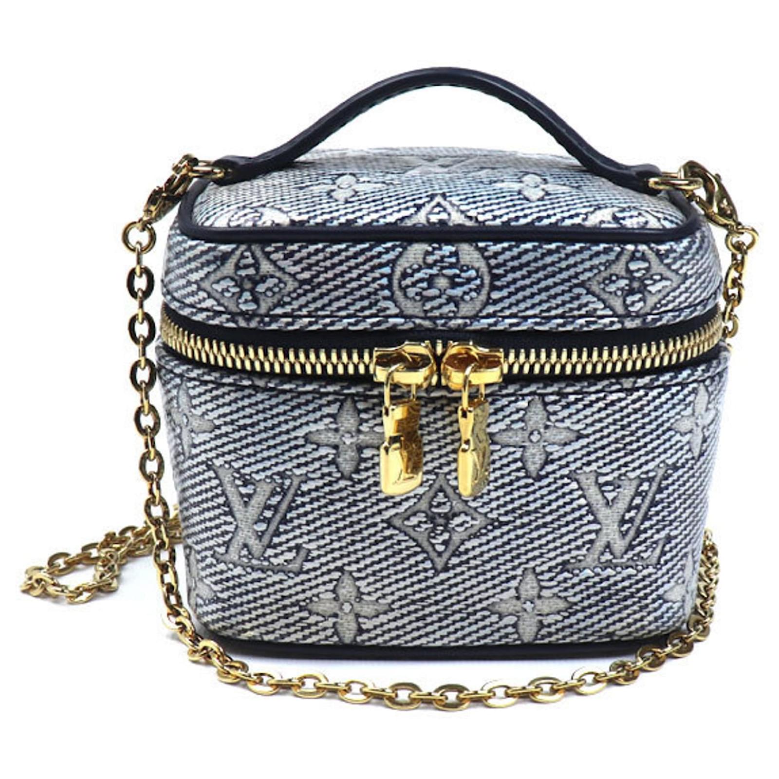 Louis Vuitton Monogram Laminated Jacquard Micro Vanity Shoulder