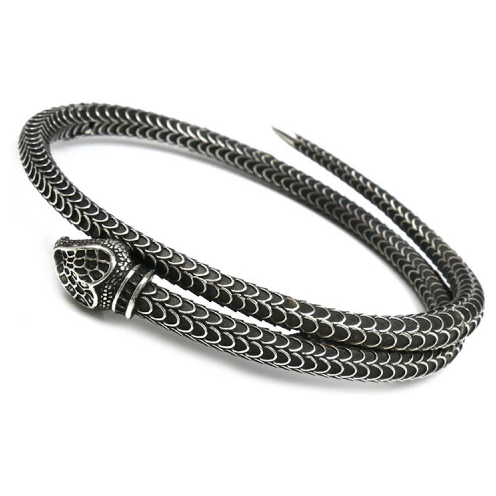 Gucci Silver 925 Snake Bangle ref.JC2544086 (Sold) - Joli Closet