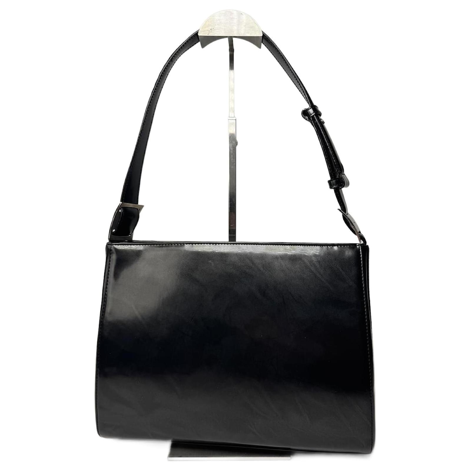 Vintage Salvatore Ferragamo Patent Leather Bag black ref.2544303