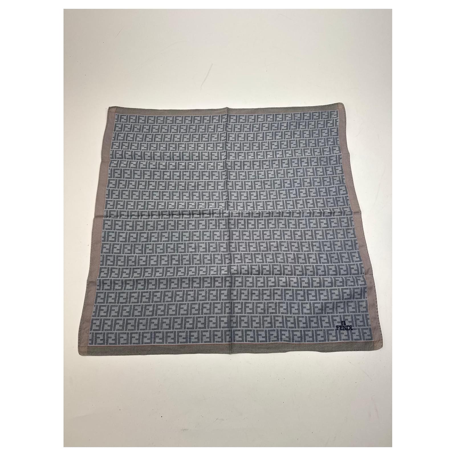 Vintage Fendi Sciarpa Fendi Marrone Marrone Fendi Sciarpa Fendi