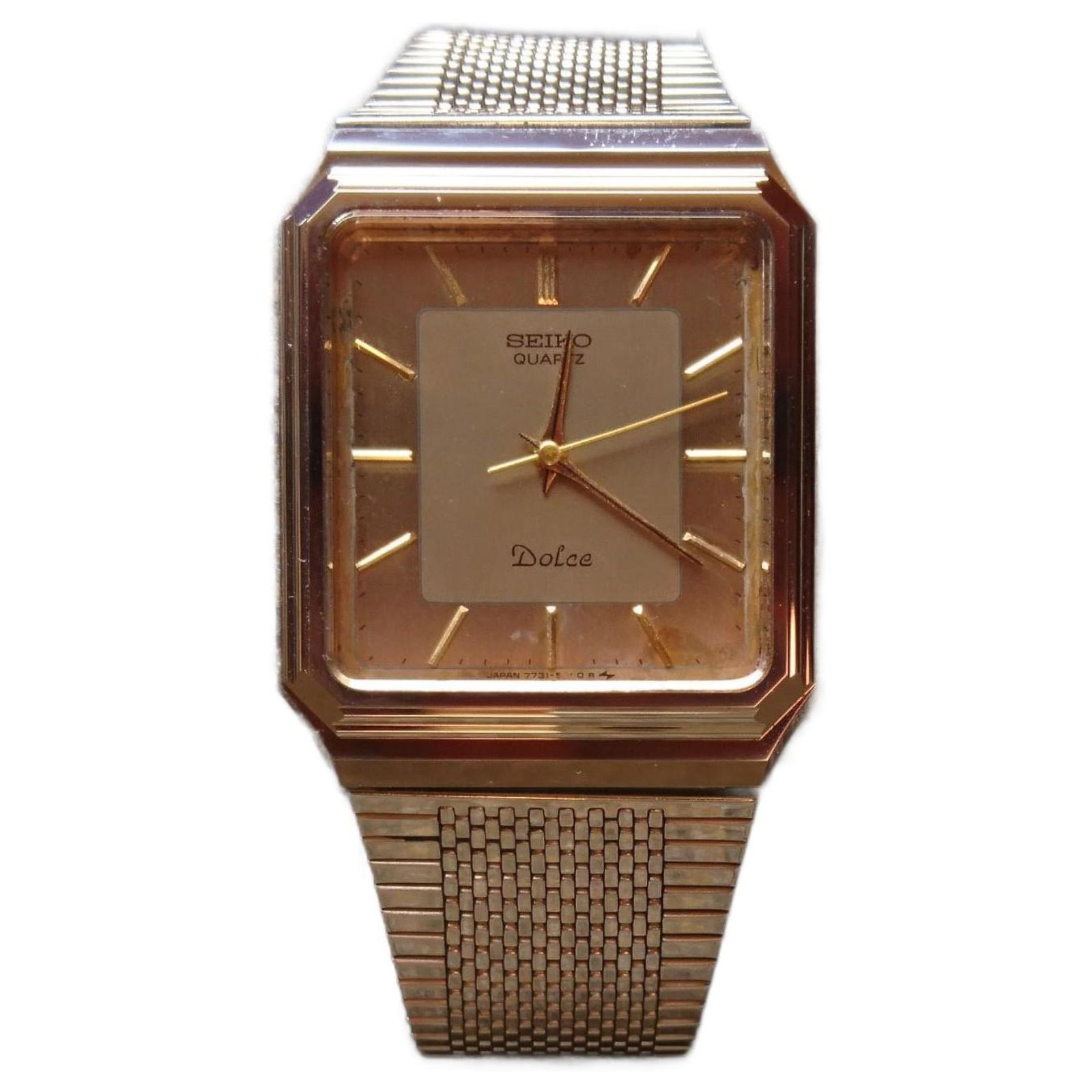 Seiko Dolce Quartz Watch ref. 7731-5080 Bronze Steel ref.JC2545180 