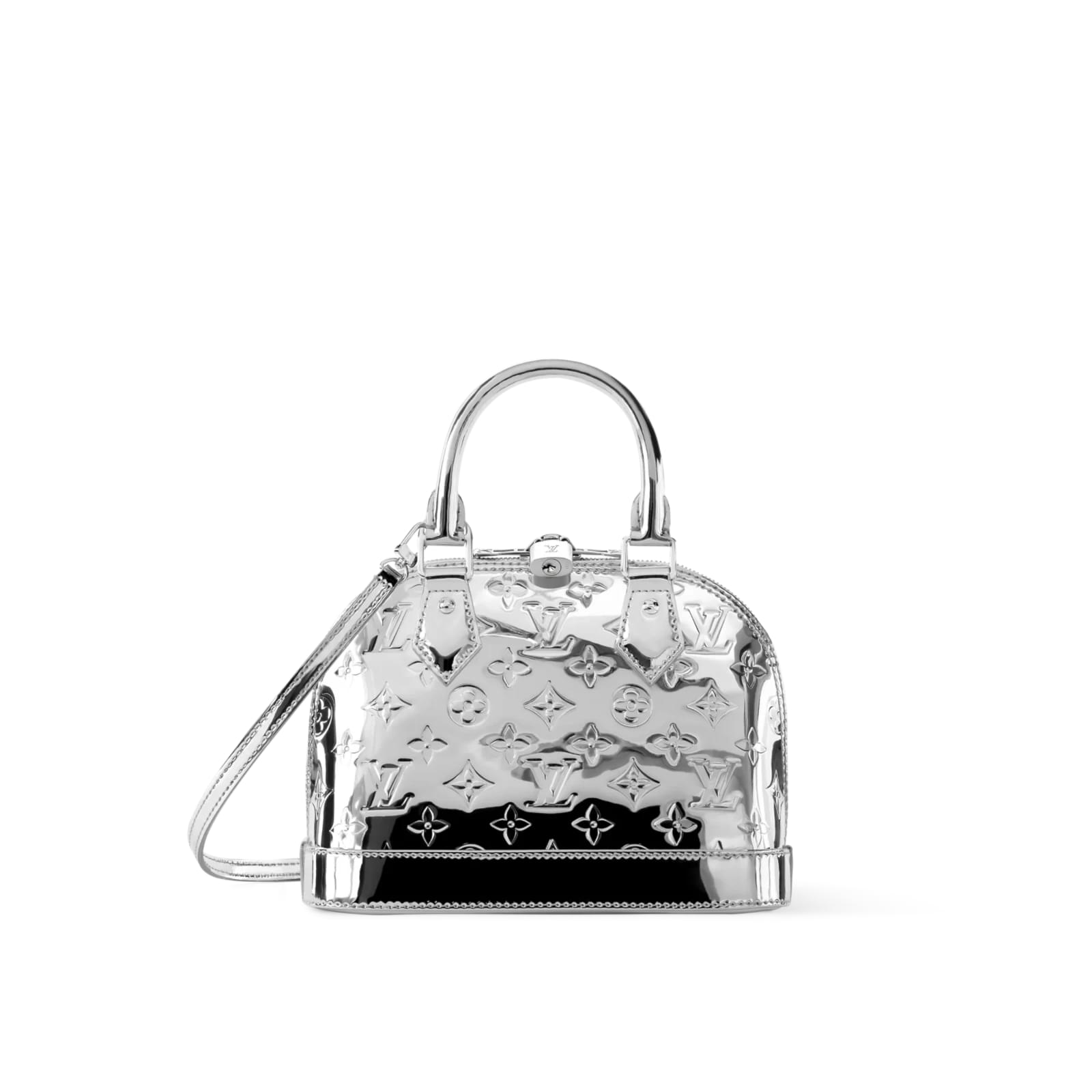 Louis Vuitton LV Alma BB Ski silver Silvery Cloth ref.JC2546868