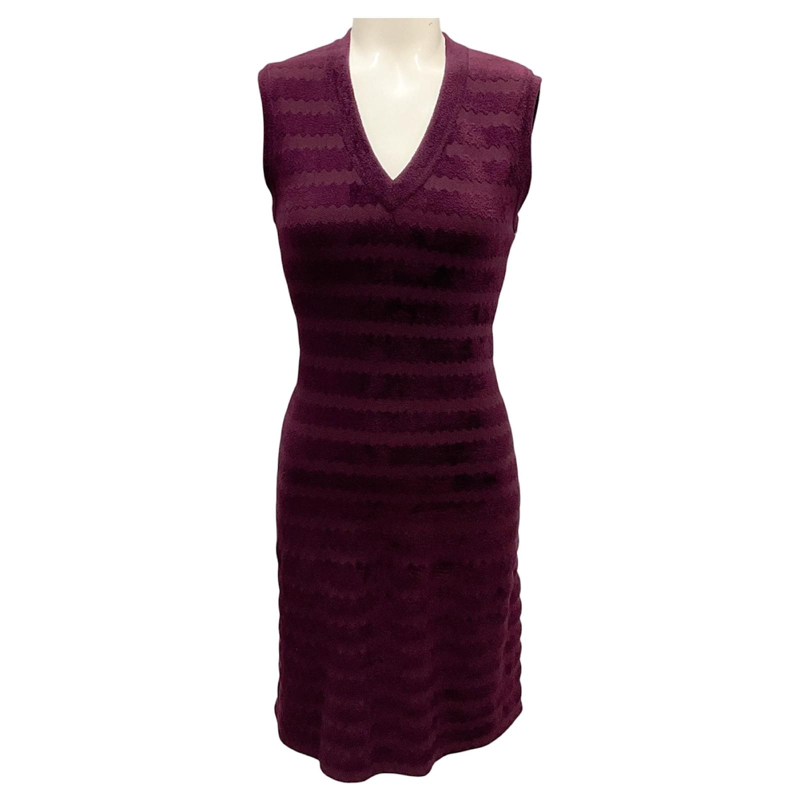 alaia burgundy dress Alaia Maxi Dress